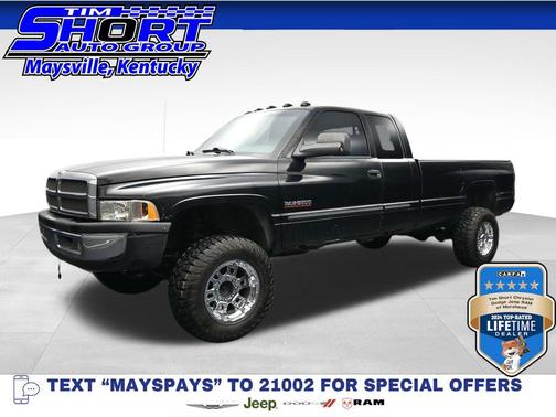 Black Clearcoat 2001 Dodge Ram 2500 SLT