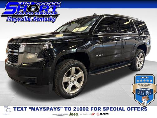 Black 2015 Chevrolet Tahoe LT