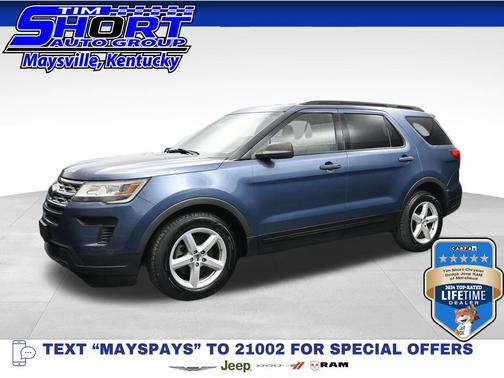 Blue Metallic 2019 Ford Explorer Base
