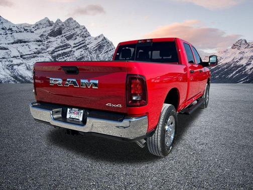 Flame Red Clearcoat 2026 RAM 3500 Tradesman Crew Cab 4x4 6'4' Box