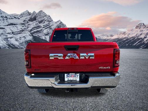 Flame Red Clearcoat 2026 RAM 3500 Tradesman Crew Cab 4x4 6'4' Box