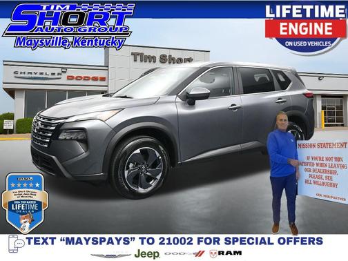 Gun Metallic 2026 Nissan Rogue SV