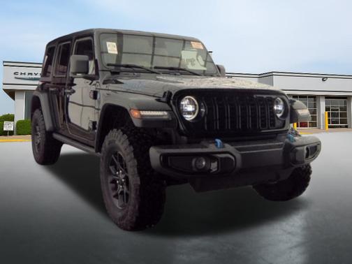 Black Clearcoat 2024 Jeep Wrangler 4xe Willys