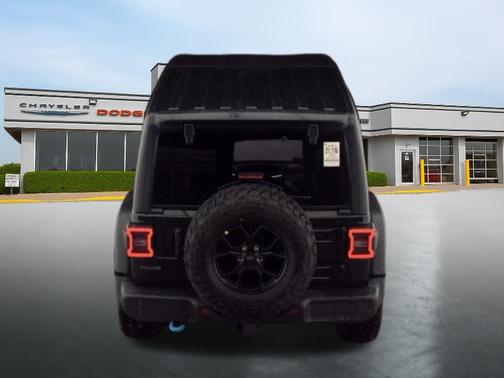 Black Clearcoat 2024 Jeep Wrangler 4xe Willys