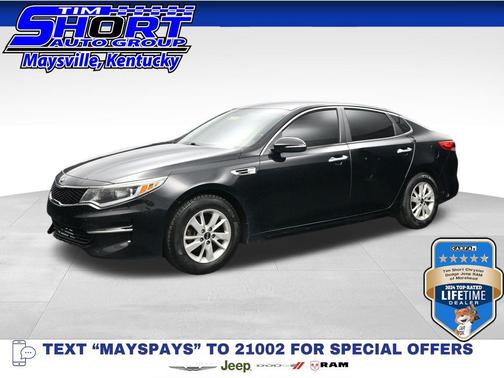 Ebony Black 2016 Kia Optima LX