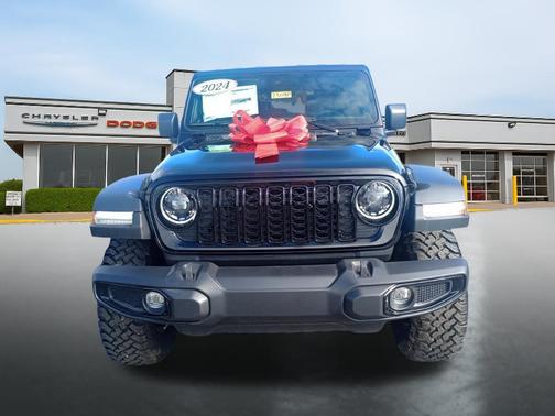 Black Clearcoat 2024 Jeep Wrangler Willys