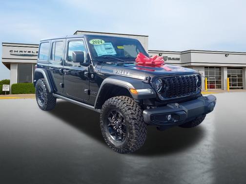 Black Clearcoat 2024 Jeep Wrangler Willys