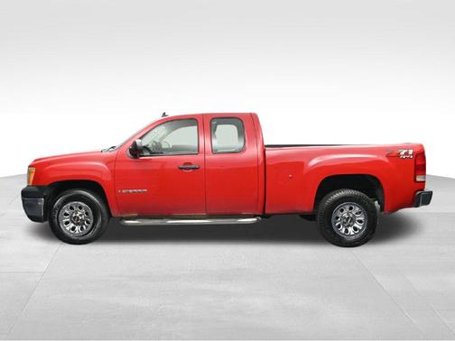 Fire Red 2009 GMC Sierra 1500 Work Truck Extended Cab