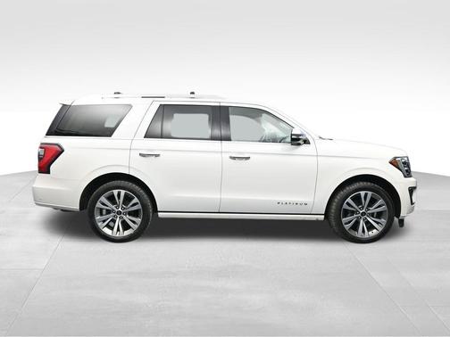Star White Metallic Tri-Coat 2020 Ford Expedition Platinum