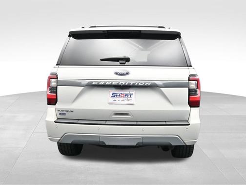 Star White Metallic Tri-Coat 2020 Ford Expedition Platinum