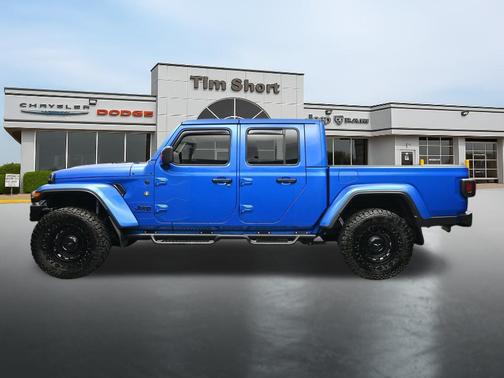 Hydro Blue Pearlcoat 2024 Jeep Gladiator Nighthawk