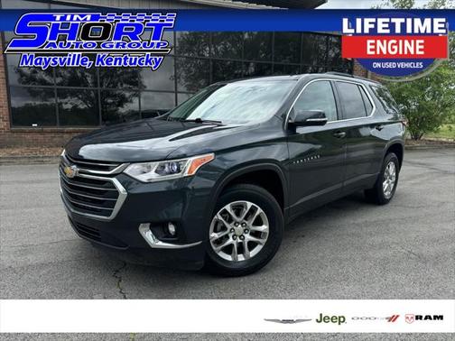 Graphite Metallic 2020 Chevrolet Traverse LT Cloth