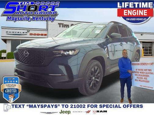 Ingot Blue Metallic 2025 Mazda CX-50 Hybrid Premium Package