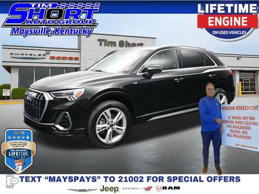 Mythos Black Metallic 2024 Audi Q3 Premium 45 TFSI S line quattro Tiptronic