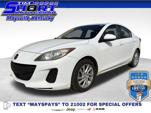 Crystal White Pearl Mica 2012 Mazda Mazda3 i Touring