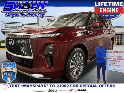 2025 INFINITI QX80 SENSORY AWD