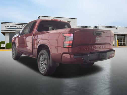 Cardinal Red Metallic Tricoat 2025 Nissan Frontier SV