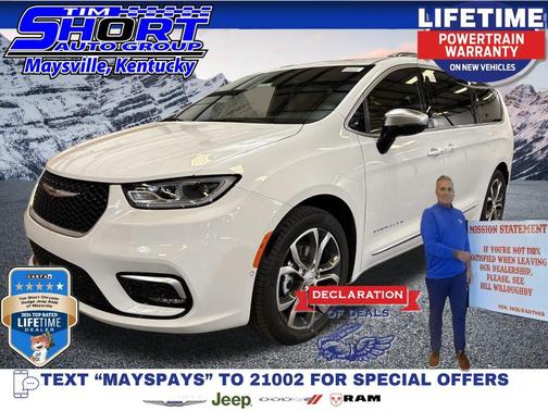 Bright White Clearcoat 2026 Chrysler Pacifica L