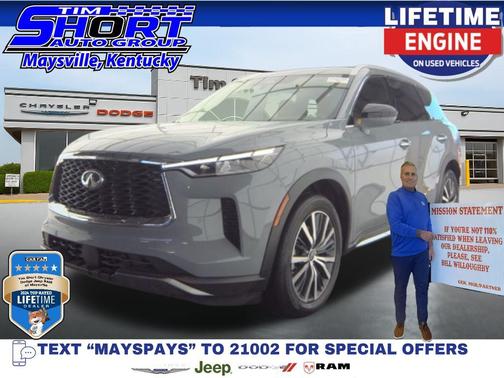 2025 INFINITI QX60 SENSORY