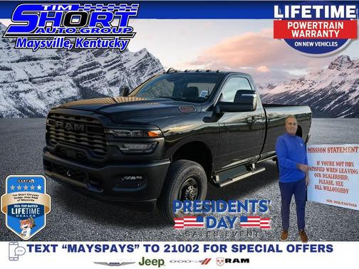 2026 RAM 2500 Tradesman Regular Cab 4x4 8' Box