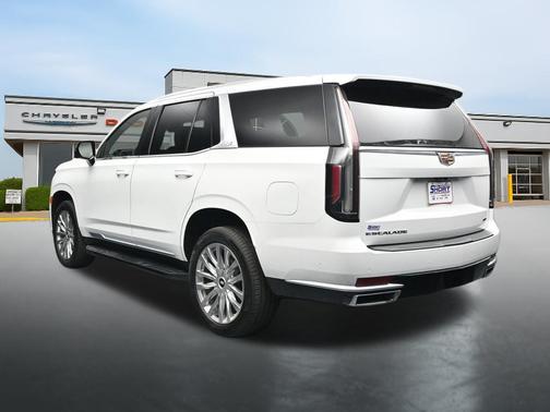 Crystal White Tricoat 2023 Cadillac Escalade Premium Luxury