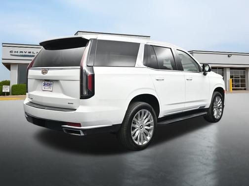 Crystal White Tricoat 2023 Cadillac Escalade Premium Luxury