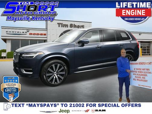 Denim Blue Metallic 2023 Volvo XC90 B6 Plus 7-Seater