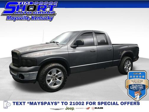 Graphite Metallic 2004 Dodge Ram 1500 SLT Quad Cab