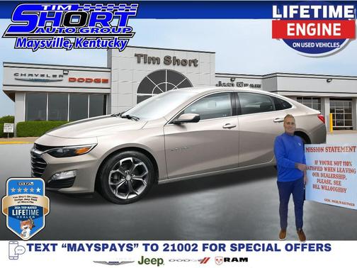Mineral Gray Metallic 2023 Chevrolet Malibu FWD 1LT