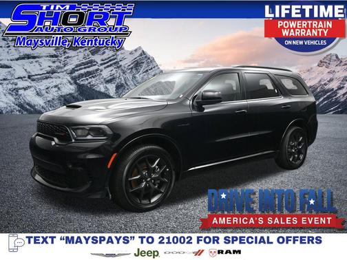 DB Black Clearcoat 2026 Dodge Durango GT AWD HEMI V8