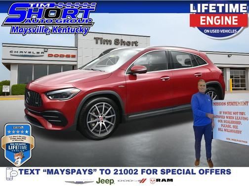 Patagonia Red Metallic 2021 Mercedes-Benz AMG GLA 35 4MATIC