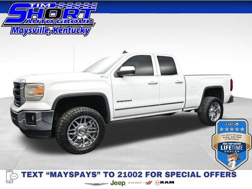 Summit White 2014 GMC Sierra 1500 SLT