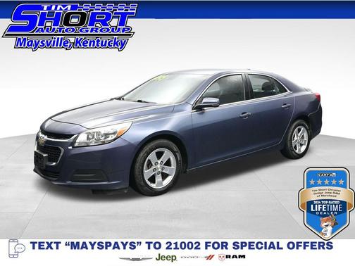 Atlantis Blue Metallic 2015 Chevrolet Malibu 1LT