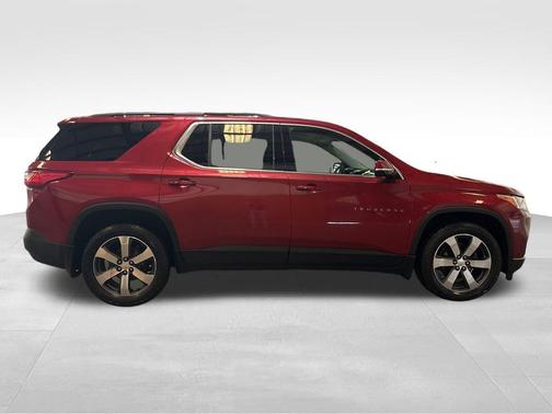 Cajun Red Tintcoat 2019 Chevrolet Traverse LT Leather