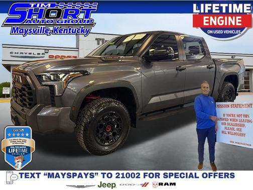 Magnetic Gray Metallic 2025 Toyota Tundra Hybrid TRD Pro