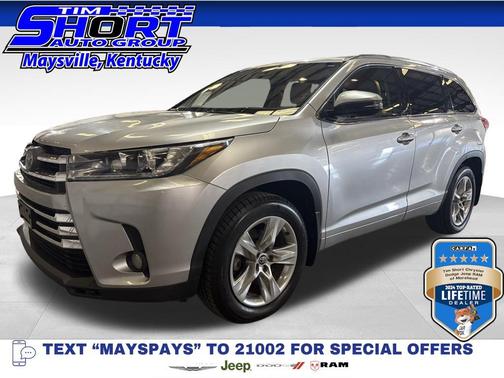 Celestial Silver Metallic 2017 Toyota Highlander Limited