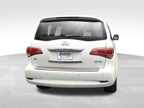 Moonlight White 2014 INFINITI QX80 Base