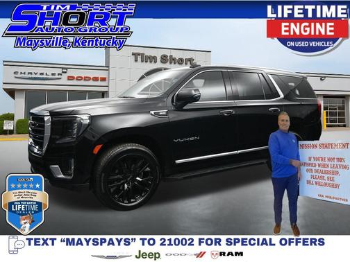 Onyx Black 2022 GMC Yukon SLT