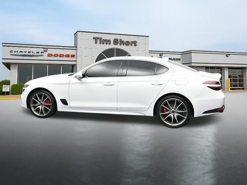 Alta White 2025 Genesis G70 2.5T RWD