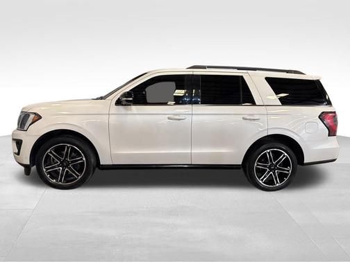 White Platinum Metallic Tri-Coat 2019 Ford Expedition Limited