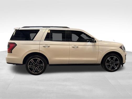 White Platinum Metallic Tri-Coat 2019 Ford Expedition Limited