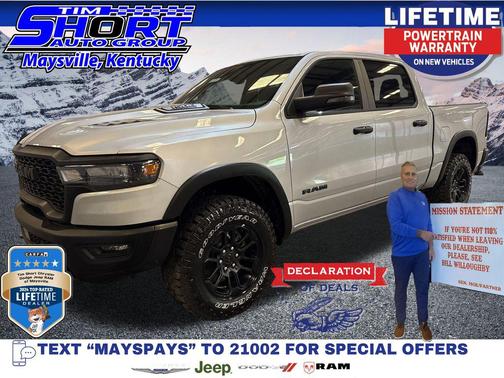 Silver Zynith 2026 RAM 1500 Rebel