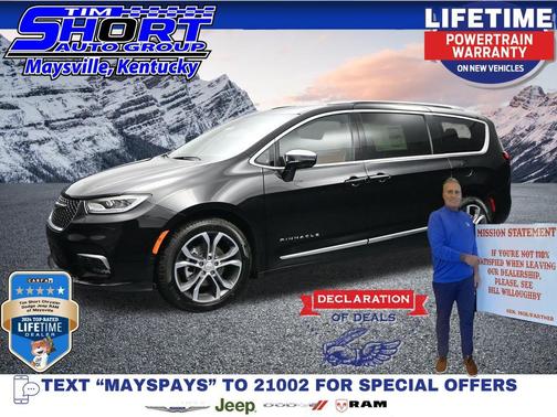 Diamond Black Crystal Pearlcoat 2026 Chrysler Pacifica L