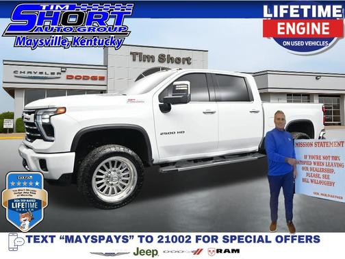 Summit White 2026 Chevrolet Silverado 2500 LTZ