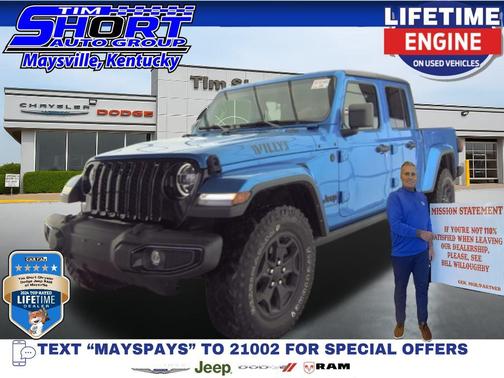 2022 Jeep Gladiator Willys 4x4