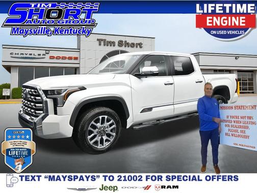 Pearl 2026 Toyota Tundra 1794 Edition
