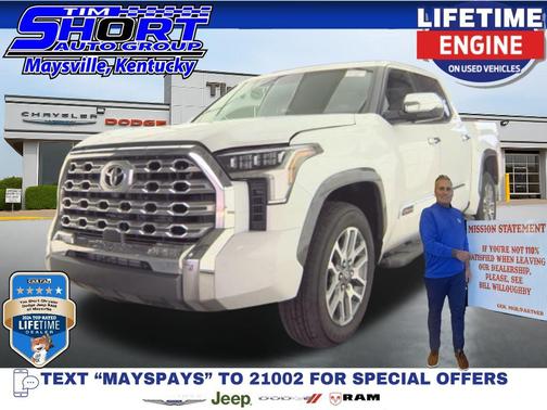 Pearl 2026 Toyota Tundra 1794 Edition