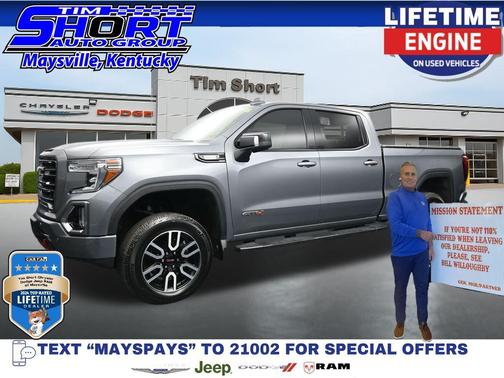Steel Metallic 2021 GMC Sierra 1500 AT4