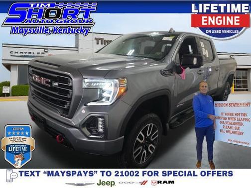 Steel Metallic 2021 GMC Sierra 1500 AT4