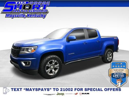 Kinetic Blue Metallic 2020 Chevrolet Colorado Z71